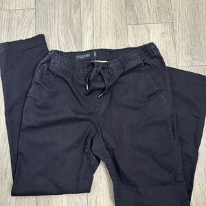 WildFang Black Structured Pants Straight Leg Chinos Size Small